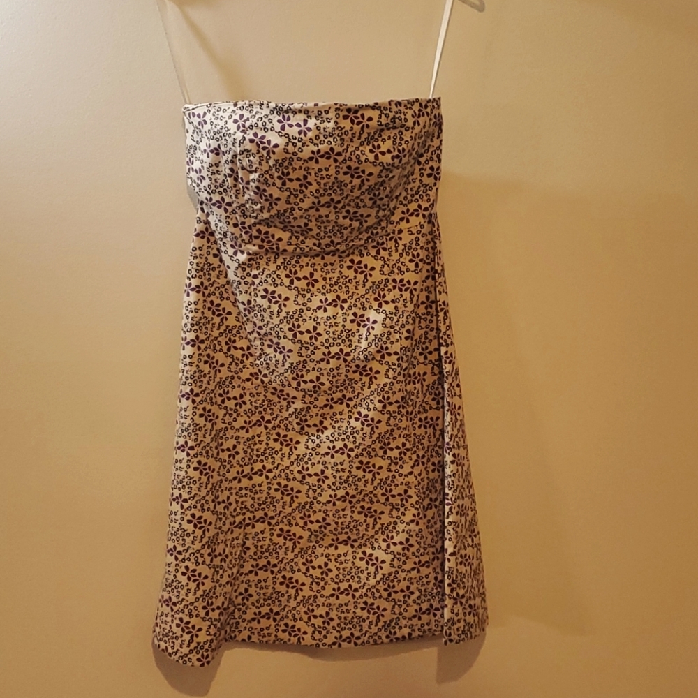 Strapless dress